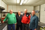 Vlnr de koks Guy Braat, Stan Uitdewilligen, Ludo Van Hooydonck, Patrick Suykerbuyk
