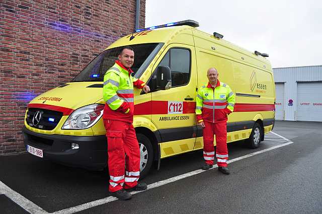 De ambulancedienst en zijn vrijwilligers