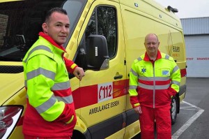 Op werkdagen van 08:00 tot 1800 staan Koen en een vrijwilliger klaar voor medische noodgevallen