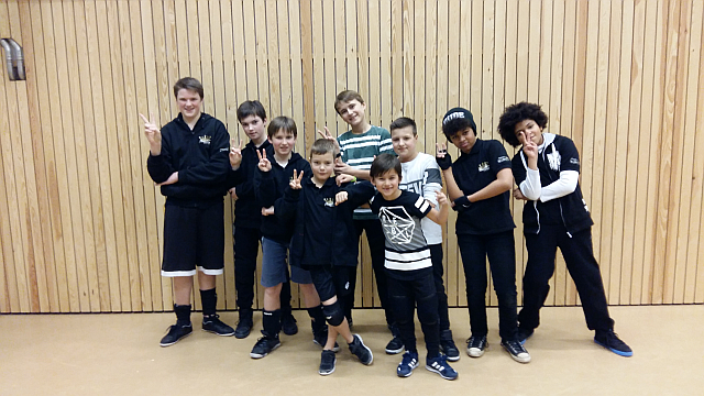 Wat een knaller dat B-boy team