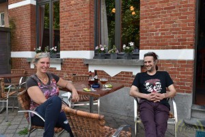 Diedt Ribbens en Tine Coremans van café Heuvelzicht