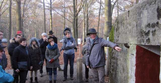 Het Mastenbos tijdens Wereldoorlog I op 26 februari