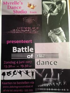 Flitsende uitvoering Danskamp Myrelles Dance Studio