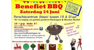 C.V. De Ossekoppen en Discobar Decibel nodigen je uit voor een benefiet BBQ