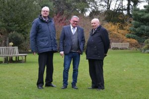 vlnr Cees van Liere,, Martin Groffen, Herman Suykerbuyk