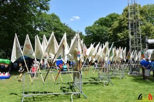 Sint-Sebastiaansgilde Essen 500 jaar - Vlaggen