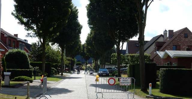 Deel Voorspoedstraat afgesloten voor alle verkeer