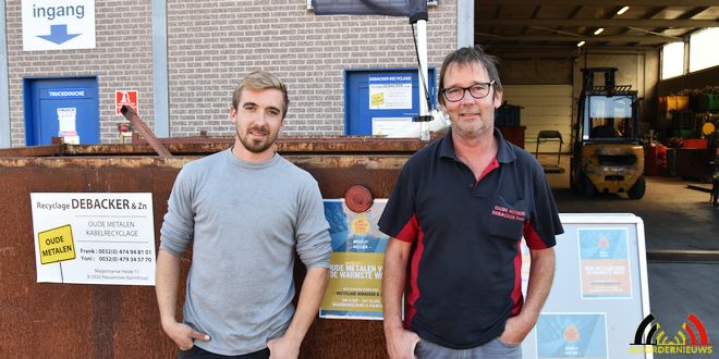 Frank en Yoni - Recyclage Debacker en Zn - Steunen Stichting ALS voor de warmste week!