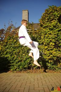 De hobby van Jochem Broos - karate