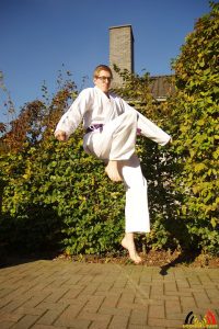 De hobby van Jochem Broos - karate