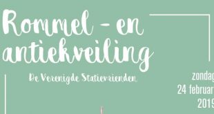 De Verenigde Statievrienden organiseert rommel- en antiekveiling