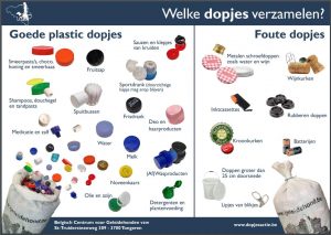 Dopjesinzameling ten voordele van geleidehonden