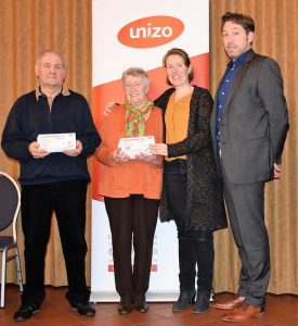 1e prijs - mevr De Laet - Unizo Eindejaarswedstrijd