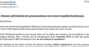 Opgelet voor misleidende brief over groepsaankoop