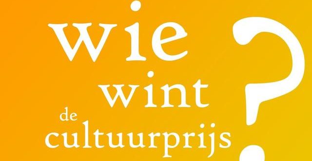 Stem mee voor de Cultuurprijs 2019