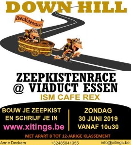 Xitings Zeepkistenrace Essen 2019 - affiche - Noordernieuws.be