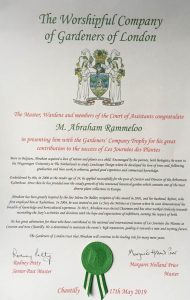 Internationale erkenning voor Arboretum Kalmthout.affichejpg