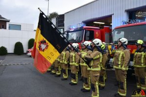 109 Brandweer Essen eert dode en gewonde collega's Beringen - The Last Post - (c) Noordernieuws.be - HDB_7901