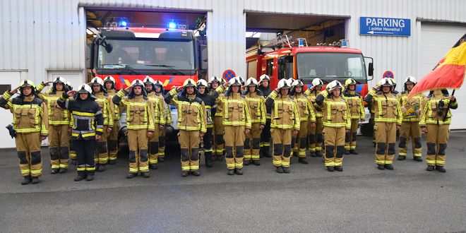 Brandweer Essen eert dode en gewonde collega's Beringen - The Last Post - (c) Noordernieuws.be - HDB_7893u80