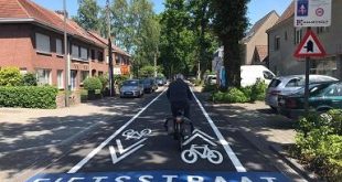 Tweede fietsstraat van Rozemieke tot Warandalei