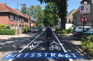 Tweede fietsstraat van Rozemieke tot Warandalei