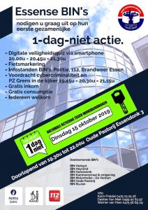 1 dag niet 2019 affiche