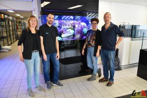 Karin, Nando, Francis en Wim - Aquariumhandel Brouwers - Specialisten in zoetwater en zoutwater aquarium - Roosendaal - (c) Noordernieuws.be 2019 - HDB_8899