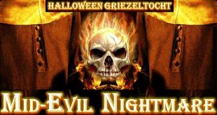 Halloween tocht Mid-Evil Nightmare - Rouwmoer Kloostertuin College Essen - 31 oktober 2019 - Noordernieuws.be