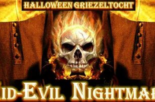 Halloween tocht Mid-Evil Nightmare - Rouwmoer Kloostertuin College Essen - 31 oktober 2019 - Noordernieuws.be