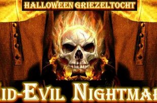 Halloween tocht Mid-Evil Nightmare - Rouwmoer Kloostertuin College Essen - 31 oktober 2019 - Noordernieuws.be