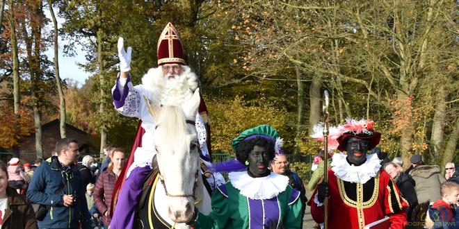 eb winnen halen Sinterklaas en zijn trouwe paard 'Slecht weer vandaag' enthousiast  verwelkomd