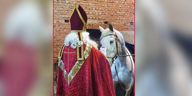 Sinterklaas met paard - (c) Noordernieuws.be 2019