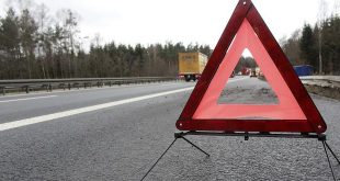 Autopech op een autosnelweg in Wallonië