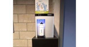 Nieuw watertappunt in sporthal Hemelrijk