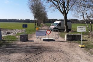 Grensovergang speciale tractorsluizen (alleen) voor landbouwers