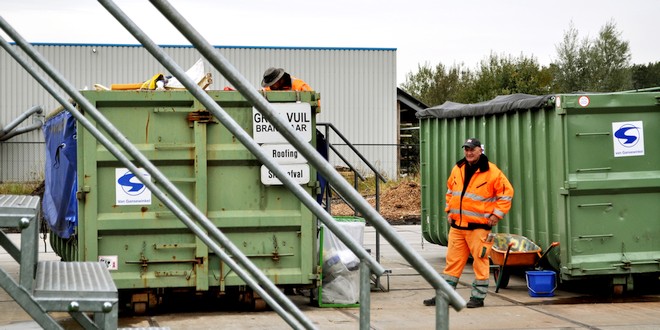 Recyclageparken gesloten tot en met 4 april