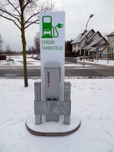 Met een elektrische auto naar het buitenland