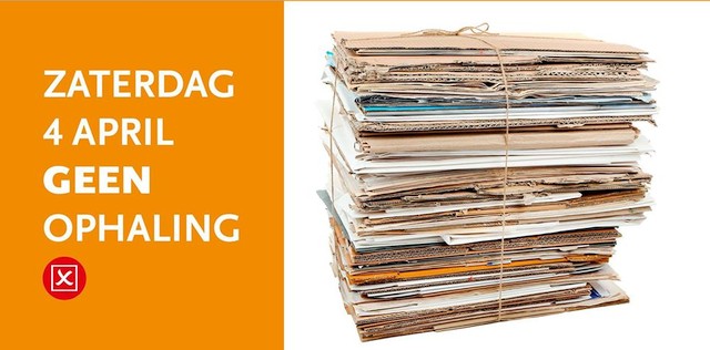 Ophaling oud papier-