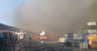 Brand bij Papier Michel