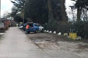 Werken voor verkeersveilige schoolomgeving gbs De Schakel van start