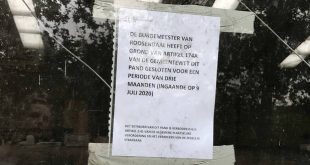 Martelloods in Wouwse Plantage per direct gesloten