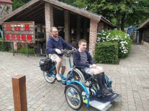 Rolstoelfiets Essen primeur in Vlaanderen