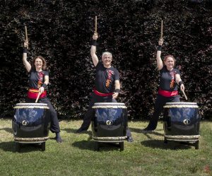 Annick Robberecht - Yorokai - taiko drumming - Noordernieuws - foto flyer