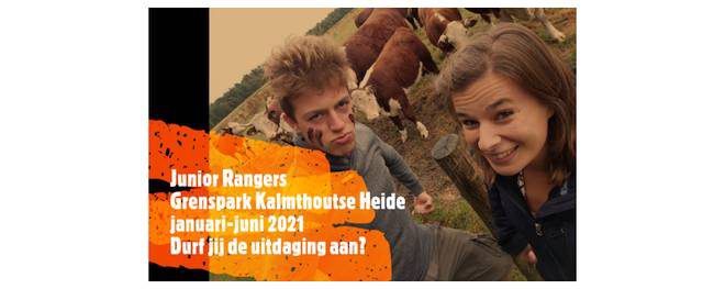 Junior Rangers in Grenspark Kalmthoutse Heide