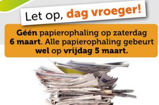 Alle papierophaling in Essen op vrijdag 5 maart