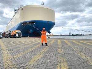 Trots op haar beroep. Jules De Cort, Polyvalent Markeerder Antwerpen Haven