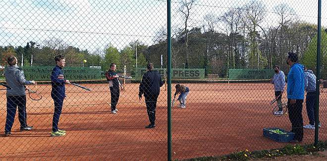 ETC-Essen begonnen met G-tennis!