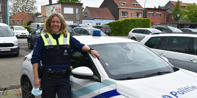 Elke Wuyts vertelt - Politie in coronatijd - (c) Noordernieuws.be 2021 - HDB_3788u