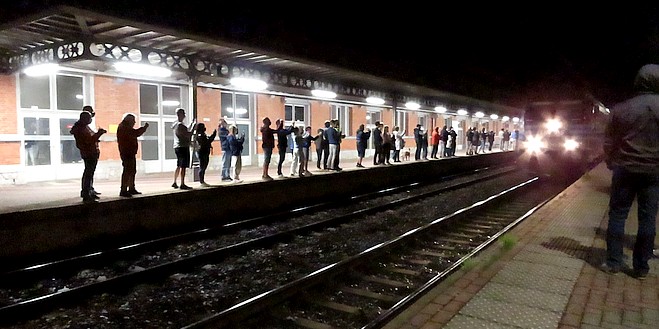 Wereldberoemde Oriënt Express stopt in Essen