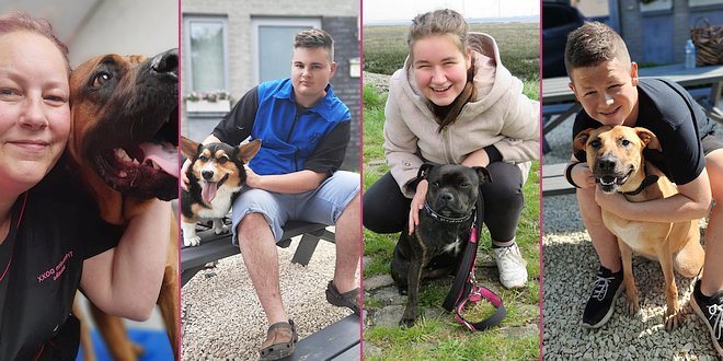 Zorgstage Maaike, Tibo, Margo, Mike - (c) Noordernieuws.be 2021